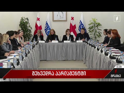 შეხვედრა პარლამენტში